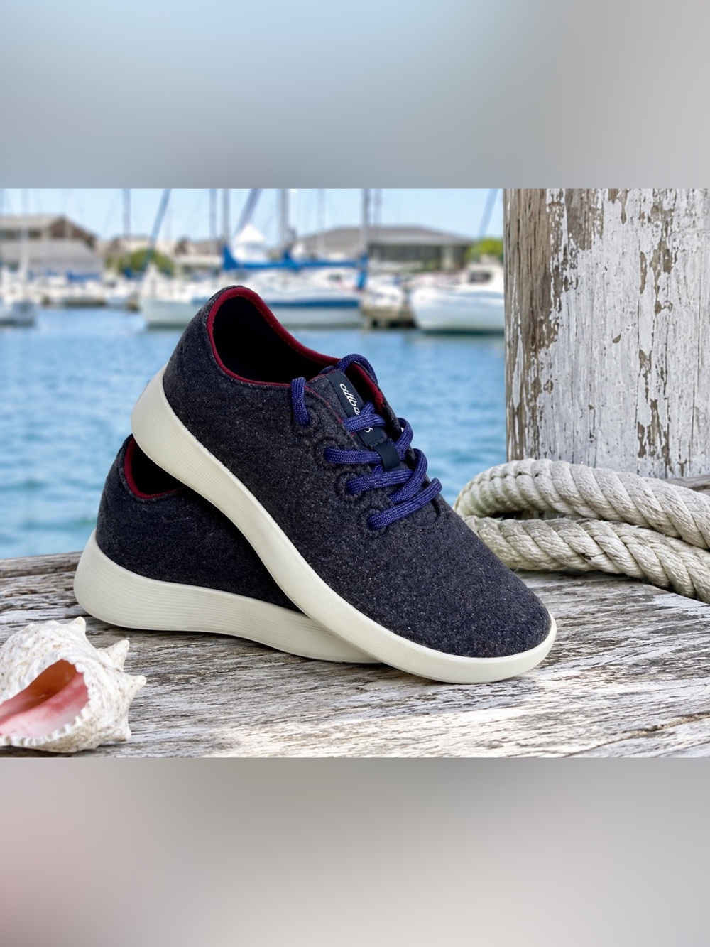 Allbirds Wool Runner Go Dark Gray Thunder Sneakers NIB Size 10